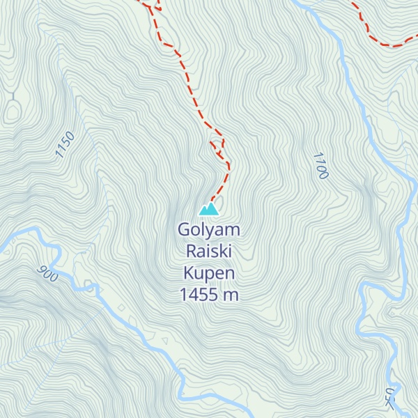 Map of Golyam Raiski Kupen