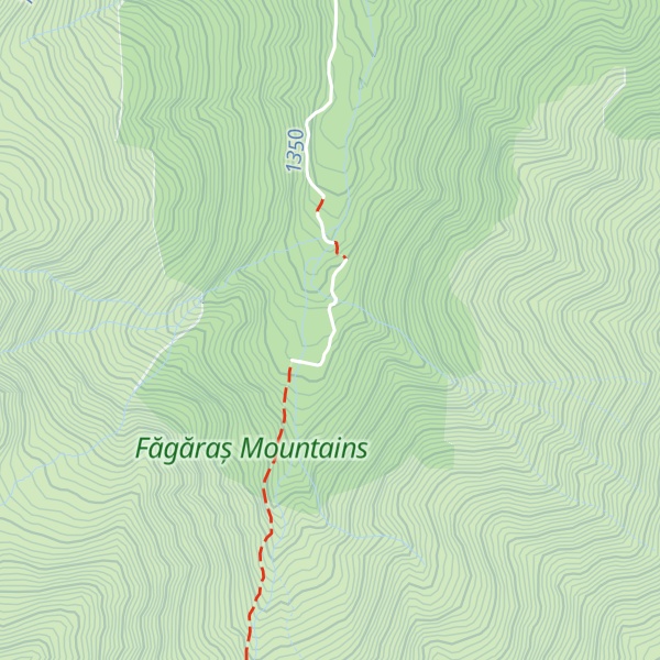 Map of Cabana Valea Radului
