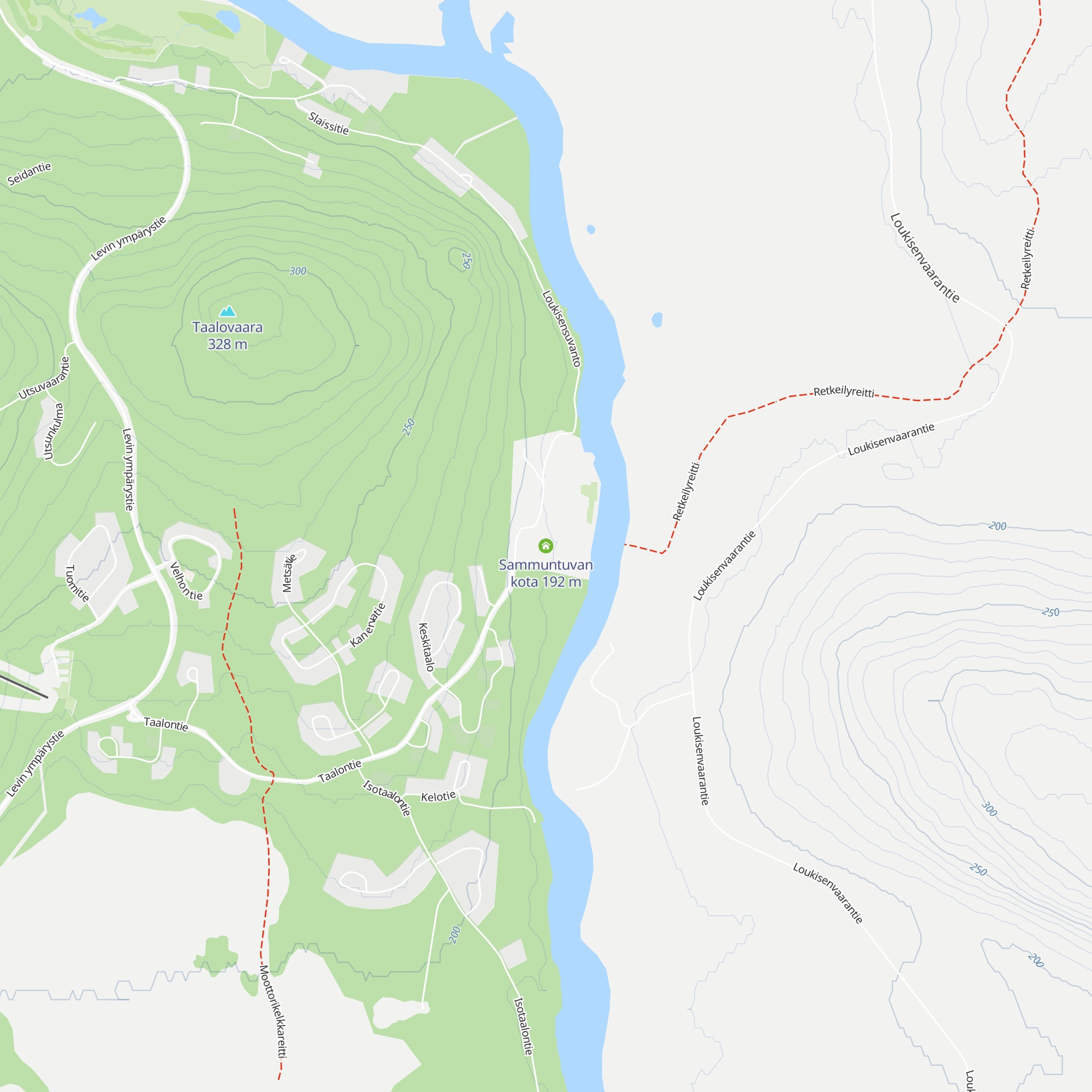 Sammuntuvan kota map
