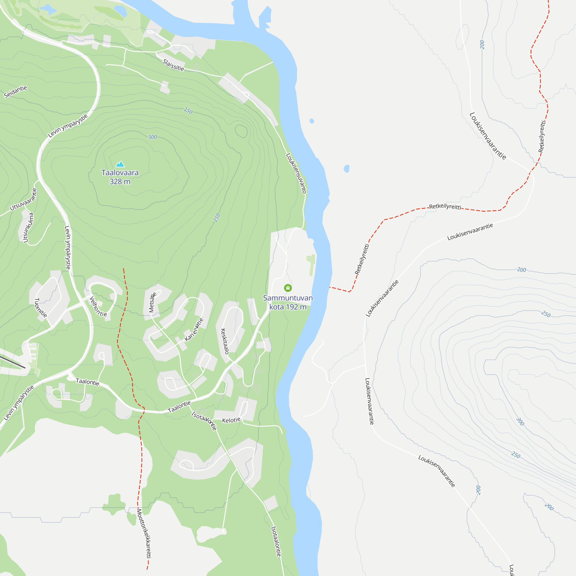 Sammuntuvan kota map