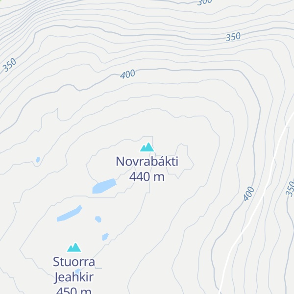 Map of Novrabákti