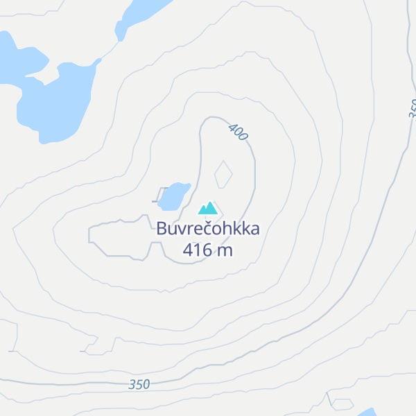 Map of Buvrečohkka