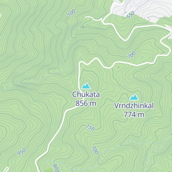 Map of Chukata