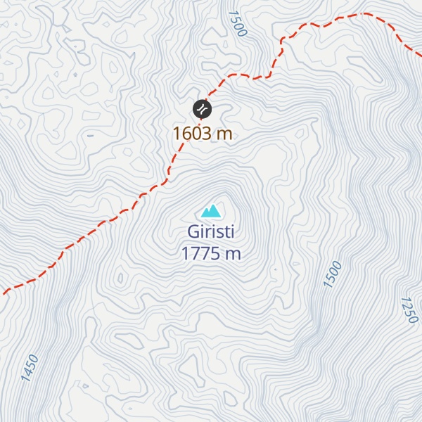 Map of Giristi