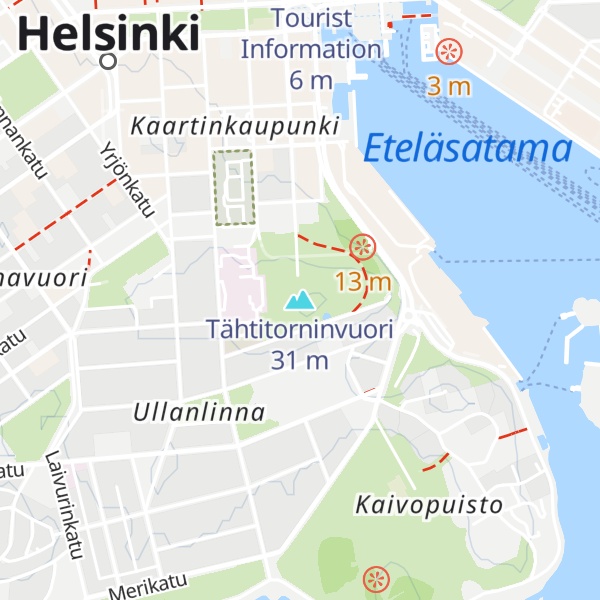 Map of Tähtitorninvuori