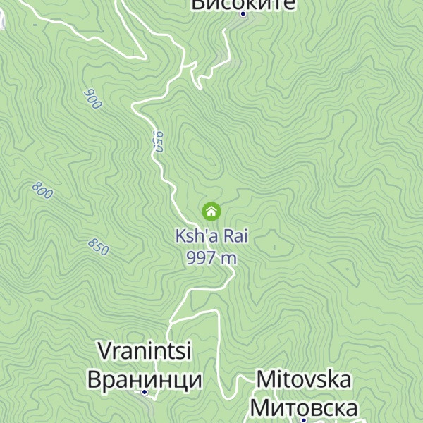 Map of Ksh'a Rai
