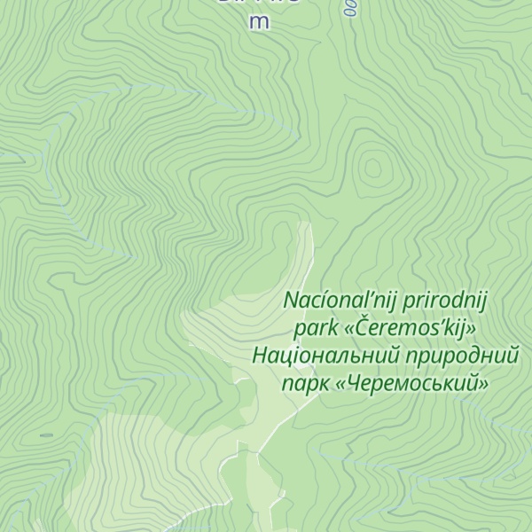 Map of Zmiievona