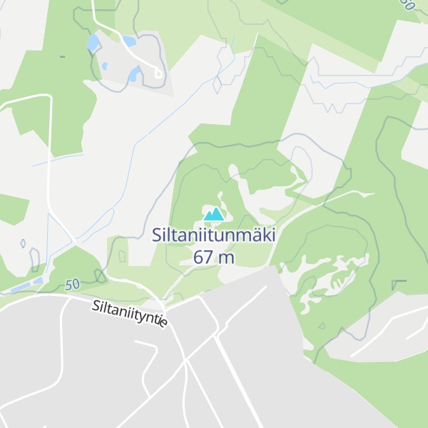 Map of Siltaniitunmäki