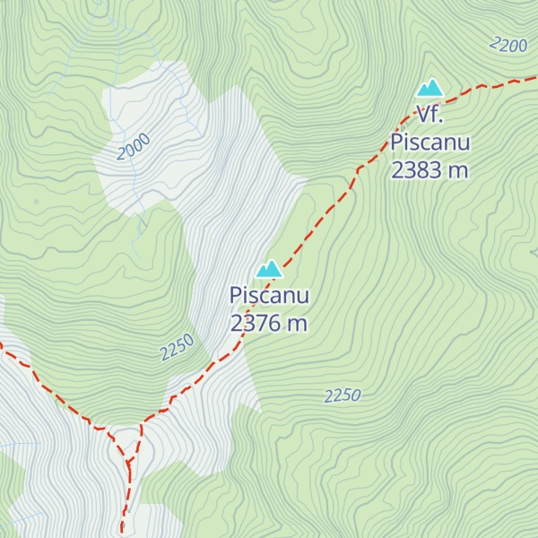 Map of Piscanu
