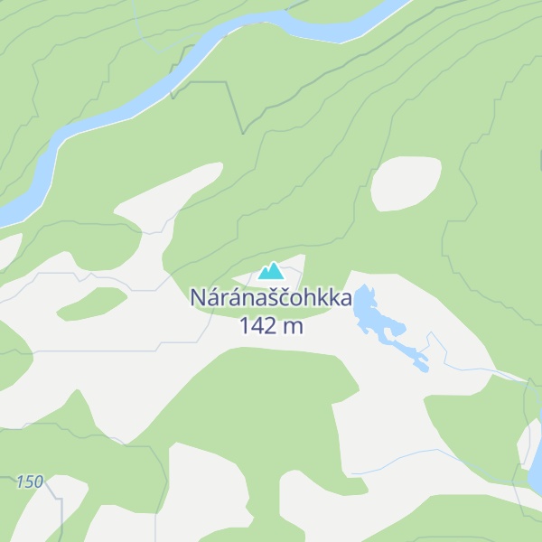 Map of Náránaščohkka