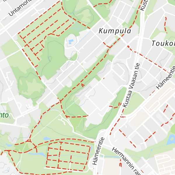 Map of Kumpulanmäki