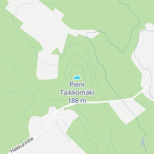 Map of Pieni Taikkomäki