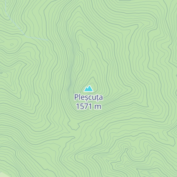 Map of Pleșcuța