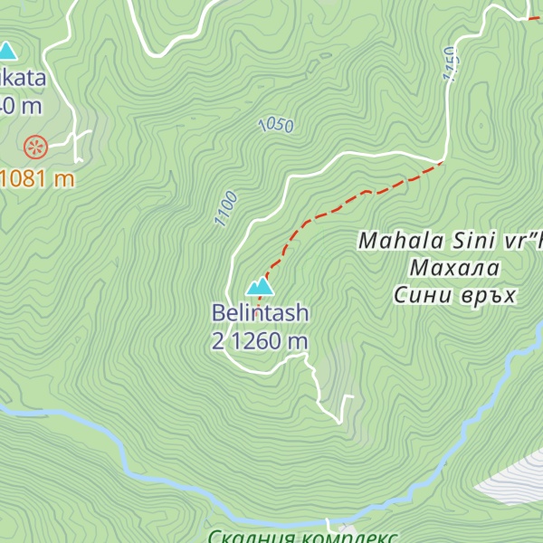 Map of Belintash 1