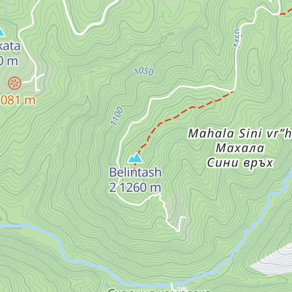 Map of Belintash Tt