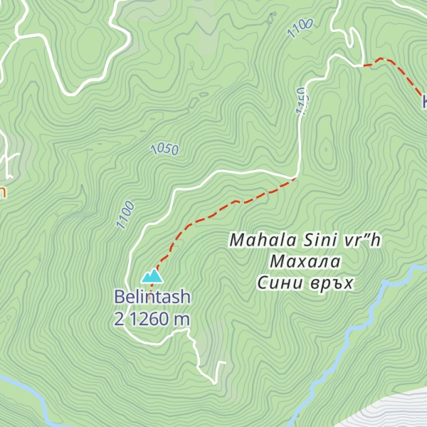Map of Belintash