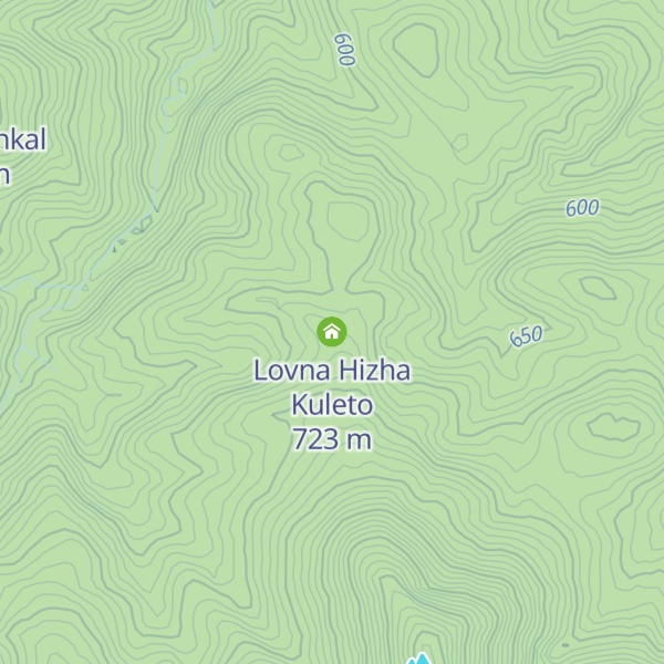 Map of Lovna Hizha Kuleto