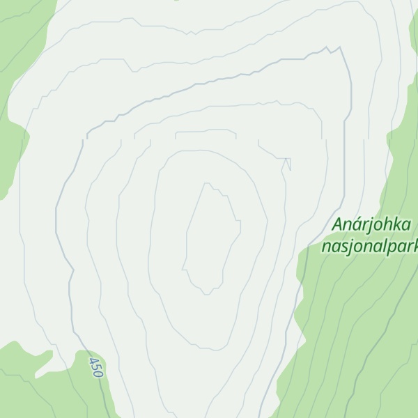 Map of Skiehččanoaivi