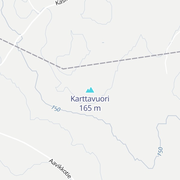 Map of Karttavuori