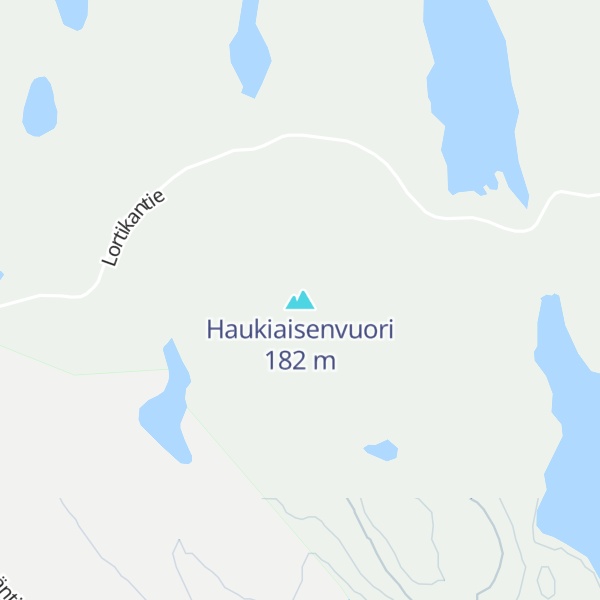 Map of Haukiaisenvuori
