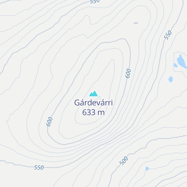 Map of Gárdevárri