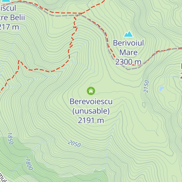 Map of Berevoiescu (unusable)