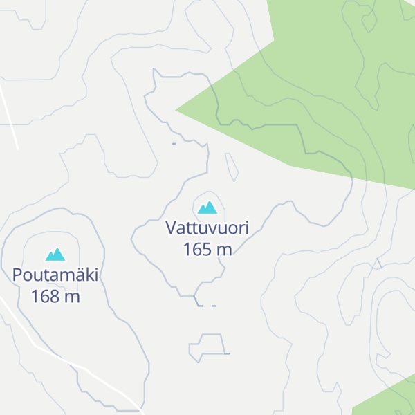 Map of Vattuvuori