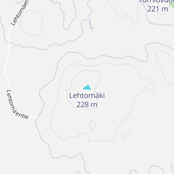 Map of Lehtomäki
