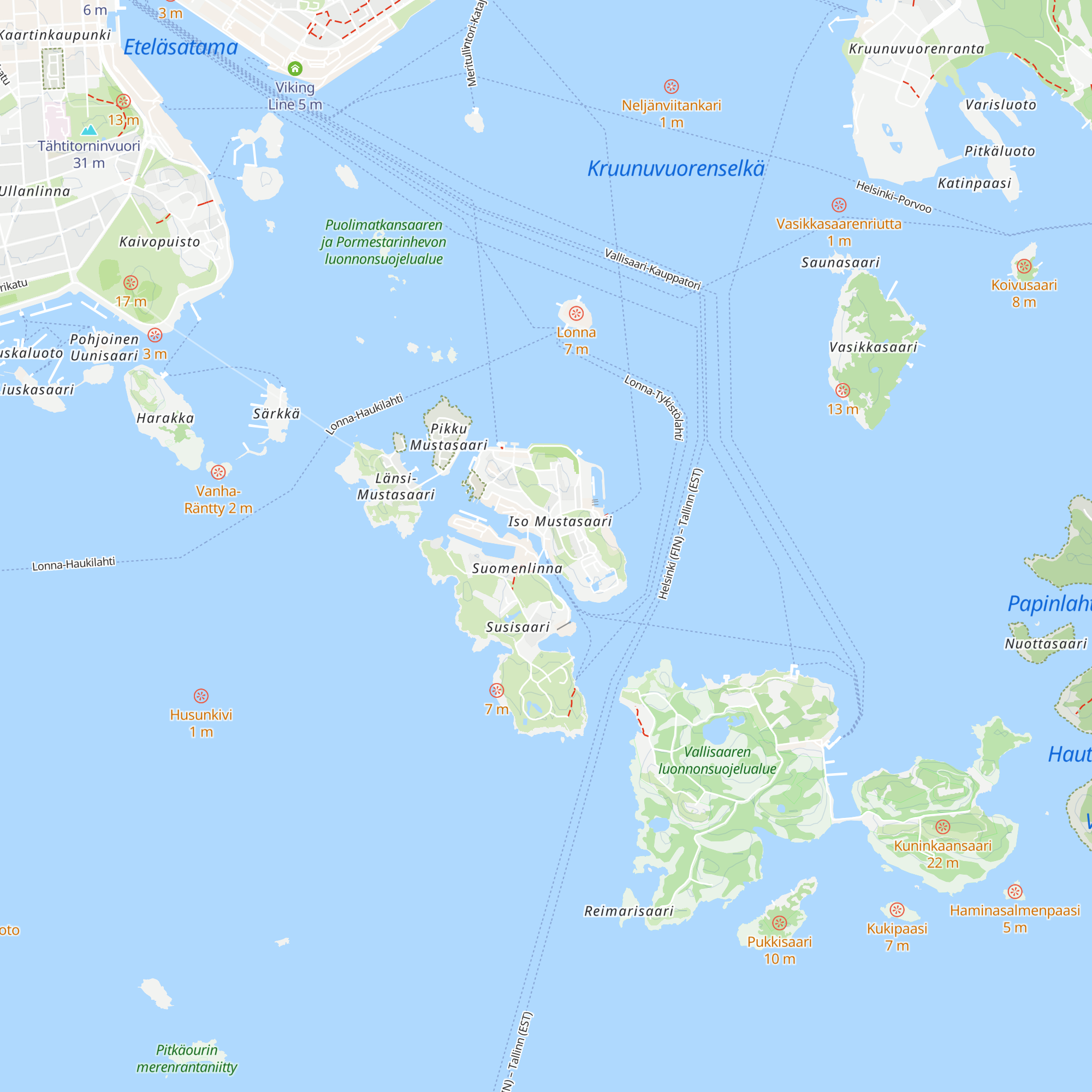 Suomenlinnakeskus map