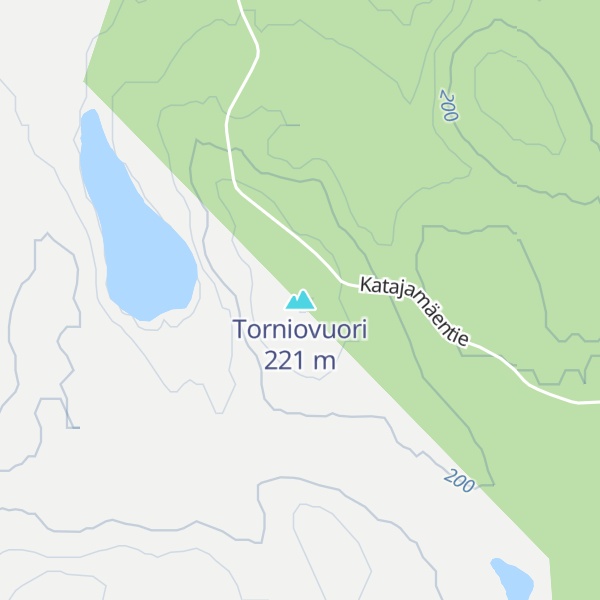 Map of Torniovuori