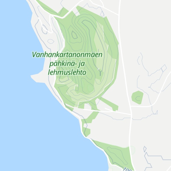 Map of Vanhankartanonmäki