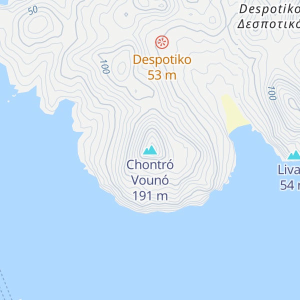 Map of Chontró Vounó