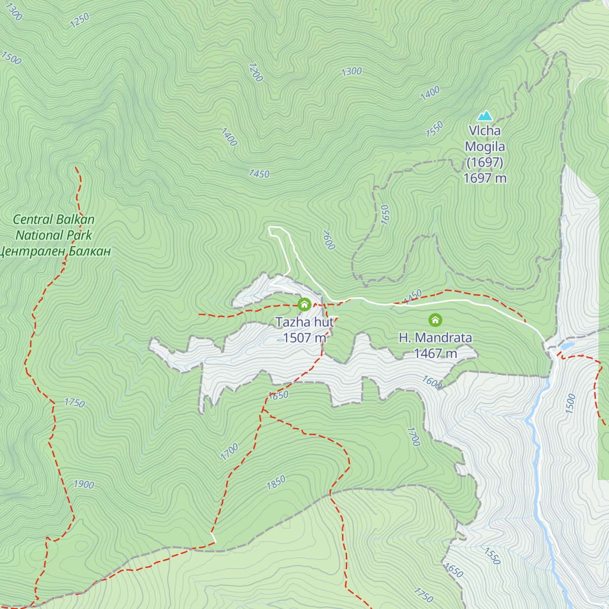 Tazha hut map
