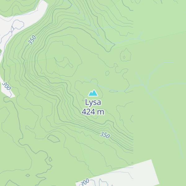 Map of Lysa
