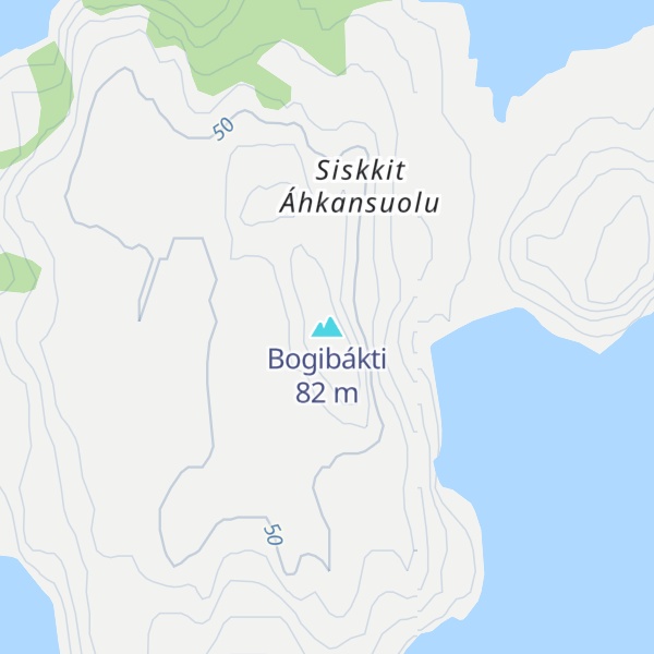 Map of Bogibákti