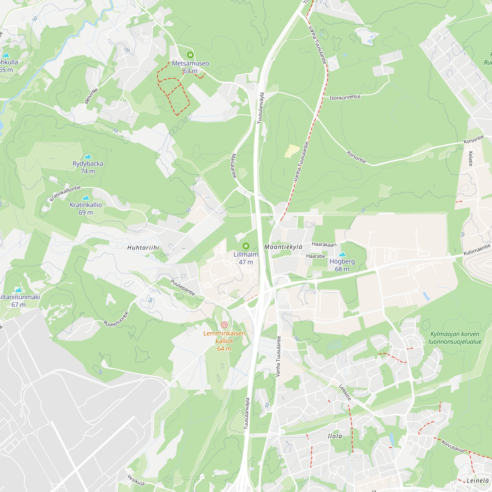 Lillmalm map
