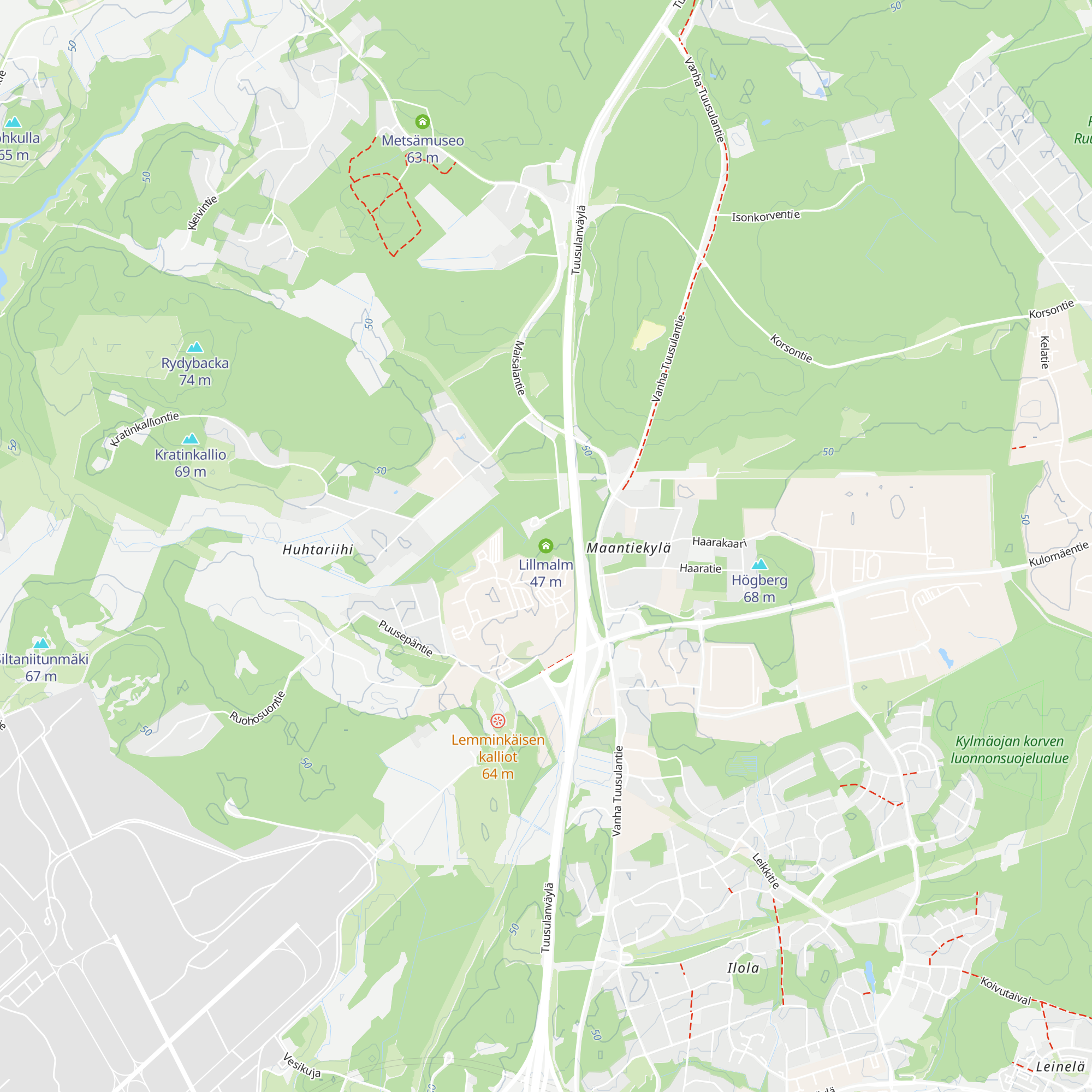 Lillmalm map