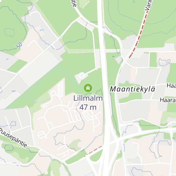 Map of Lillmalm