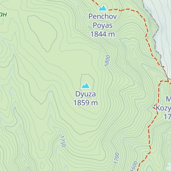 Map of Dyuza