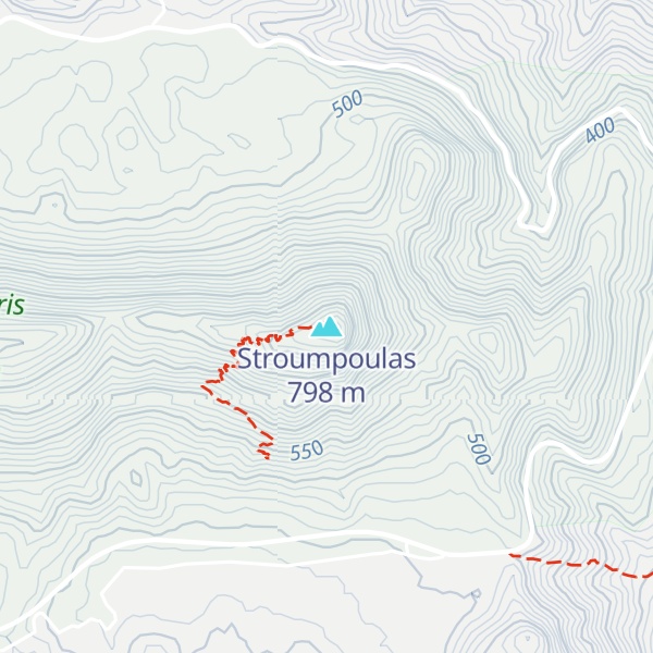 Map of Stroumpoulas
