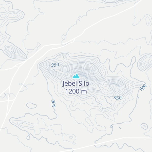 Map of Jebel Silo