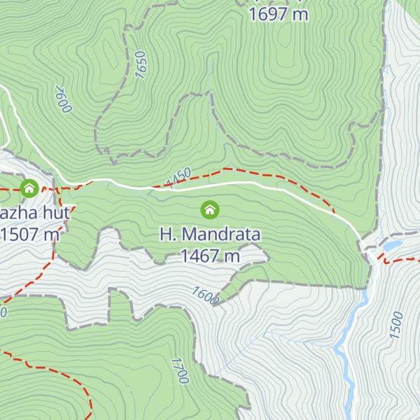 Map of H. Mandrata