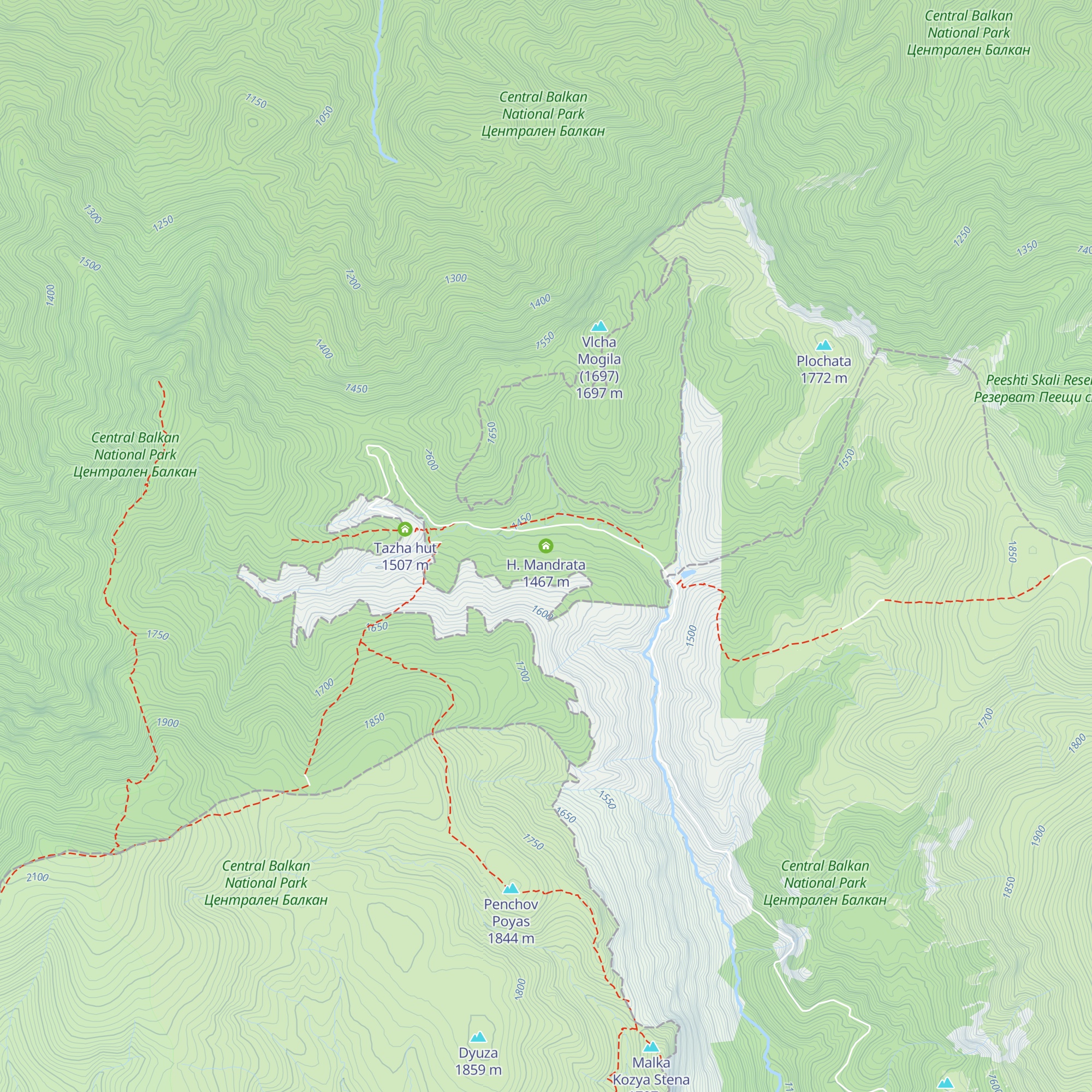 H. Mandrata map