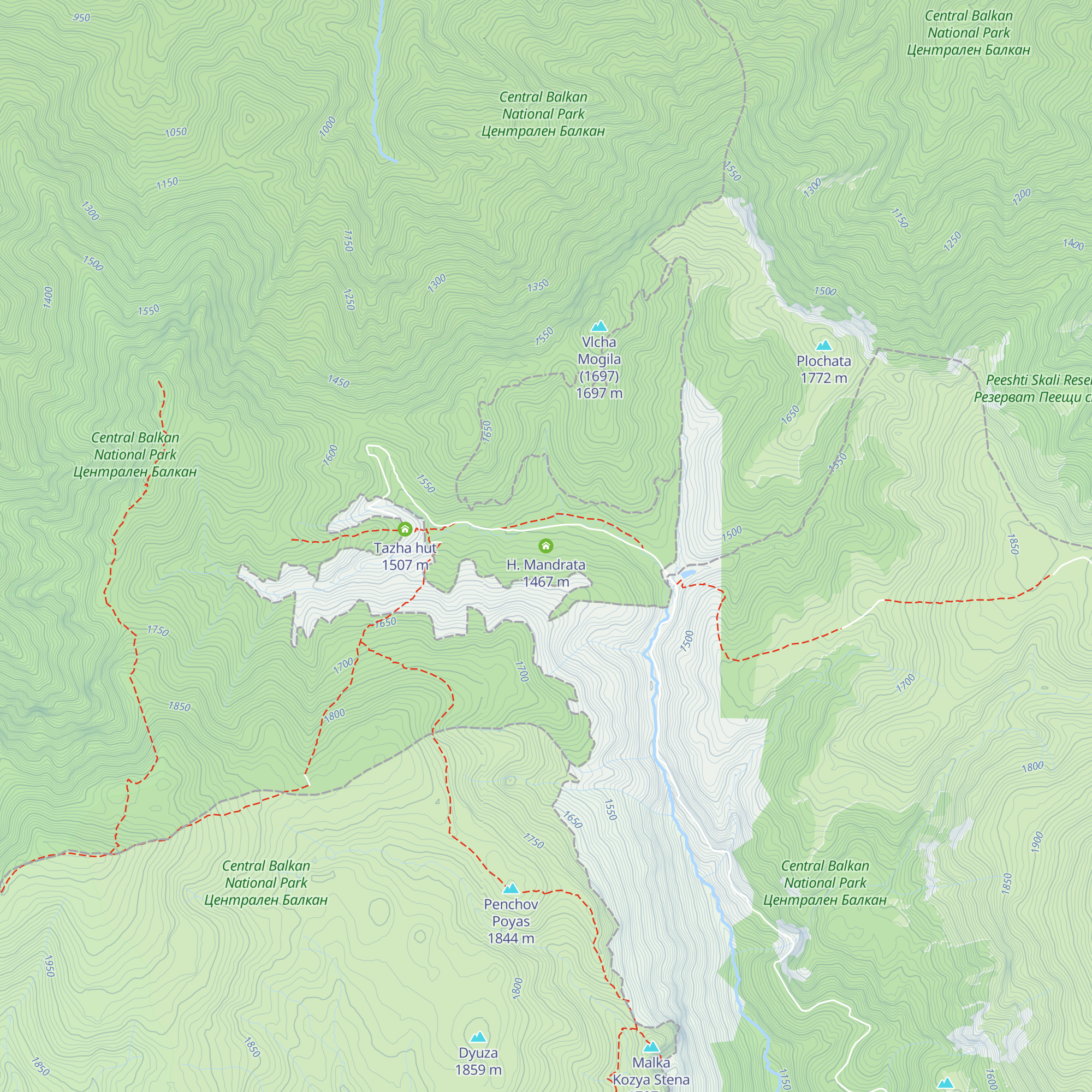 H. Mandrata map