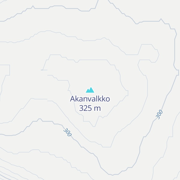 Map of Akanvalkko