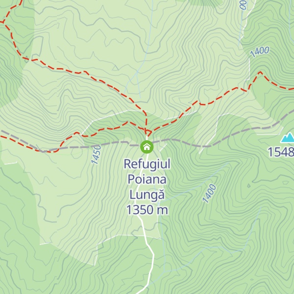 Map of Refugiul Poiana Lungă