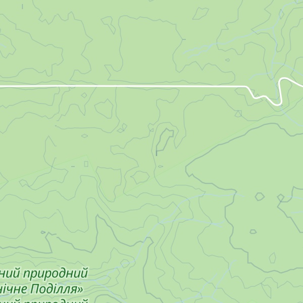 Map of Zelenyi Horb