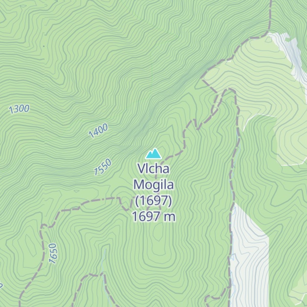 Map of Vlcha Mogila (1697)