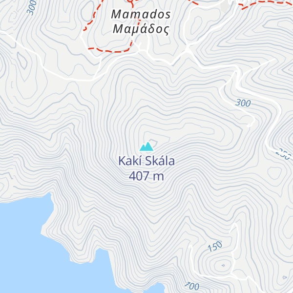 Map of Kakí Skála