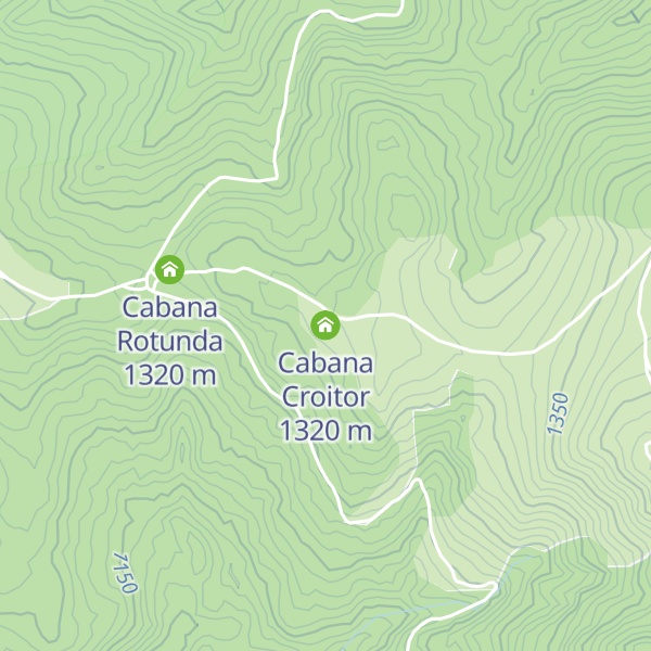 Map of Cabana Croitor